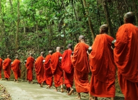 Srí Lanka - mnichové