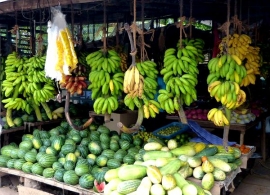 ovocný trh, Srí Lanka