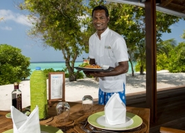 The Barefoot Eco hotel Maledivy - restaurace