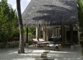 Deluxe plážová vila - Conrad Rangali Maledivy