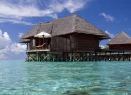 Vodní vila Retreat - Conrad Rangali Maledivy