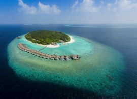 Dusit Thani Maledivy - vodní vily Ocean s bazénem