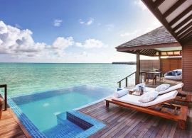 Deluxe vodní vila - Hideaway beach Maledivy