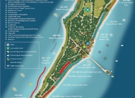 Kuredu island resort mapa