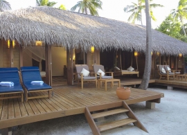 Medhufushi Island resort - plážová suita