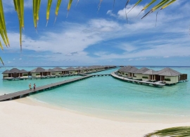 Paradise island resort - vodní vily