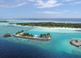 Paradise island resort - letecký pohled