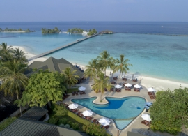 Paradise island resort Maledivy
