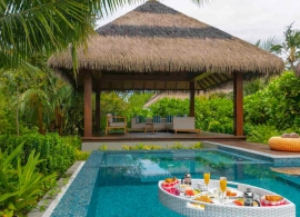 Pullman Maldives Maatuaa - plážová vila s bazénem