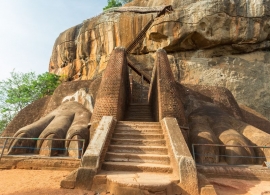 Skalní pevnost Sigiriya, Srí Lanka