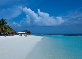 Vakarufalhi Maldives - pláž